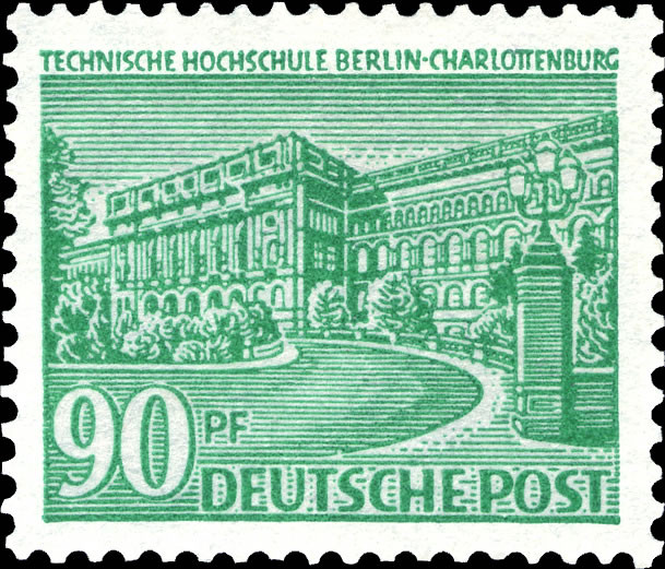 Briefmarken Berlin 1949, Mi.Nr. 56, Freimarken: Berliner Bauten (I). Postfrisch