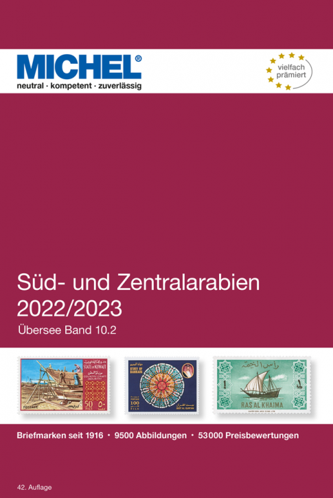 MICHEL Übersee-Katalog Süd- und Zentralarabien 2022/2023 (Ü 10.2)