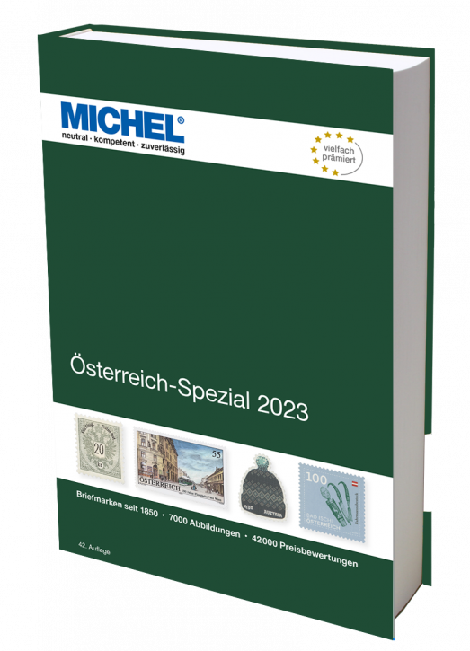 MICHEL Österreich-Spezial-Katalog 2023 - inkl. Ganzsachen
