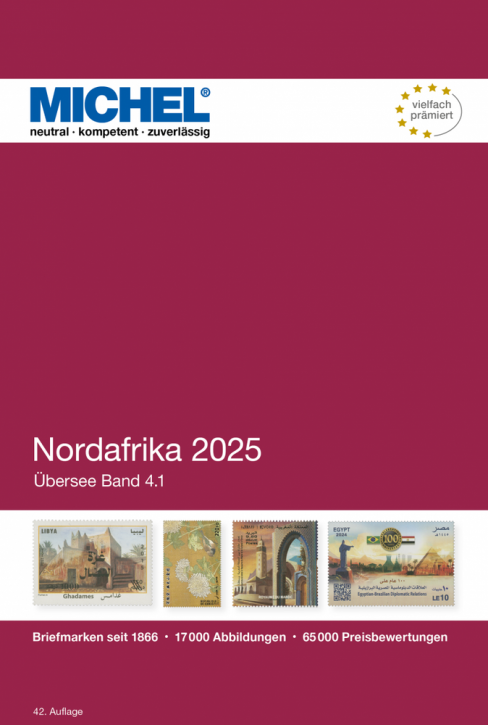 MICHEL Übersee-Katalog Nordafrika 2025 (Ü 4.1)