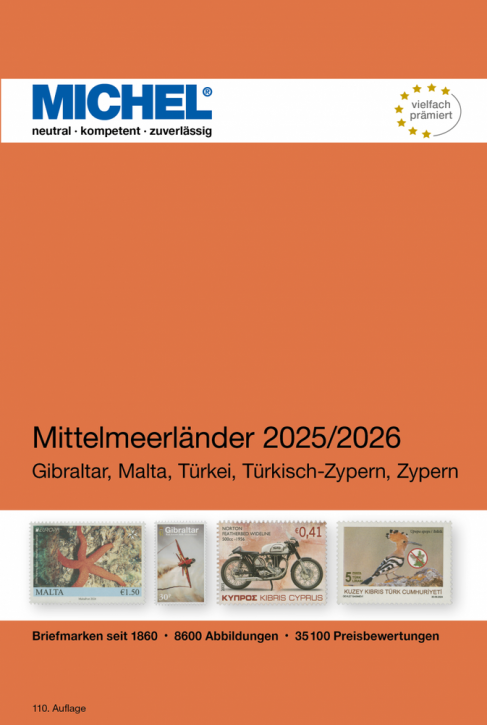 MICHEL Mittelmeerländer-Katalog 2025/2026 (E9)