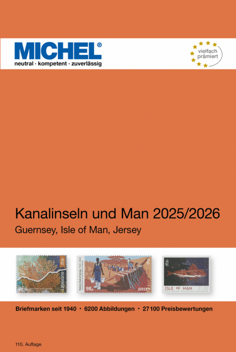 MICHEL Kanalinseln und Man-Katalog 2025/2026 (E14)