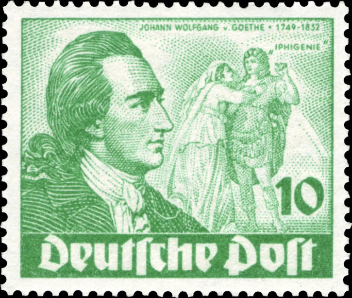 Briefmarken Berlin 1949 Mi.Nr. 61, Goethejahr 1949, Postfrisch