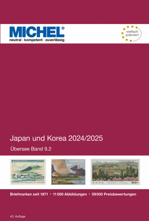 MICHEL Übersee-Katalog Japan & Korea 2024/2025 (ÜK 9.2)