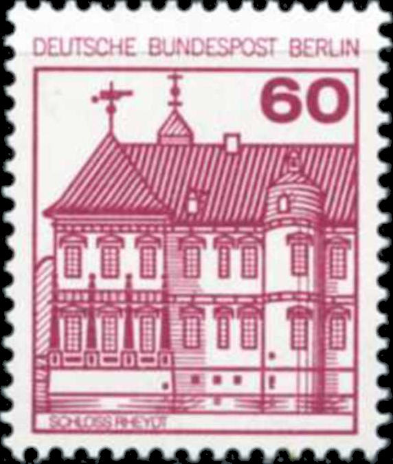 Briefmarken Berlin 1979, Mi.Nr. 611, Freimarke: Burgen und Schlösser (III). Postfrisch