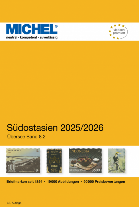 MICHEL Übersee-Katalog Südostasien 2025/2026 (ÜK 8.2)