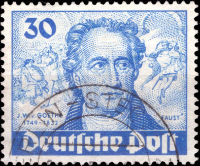 Briefmarken Berlin 1949 Mi.Nr. 63, Goethejahr 1949, Gestempelt