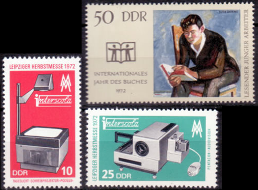 Briefmarken: DDR 1972, Mi.Nr. 1781,1782-1783. Postfrisch