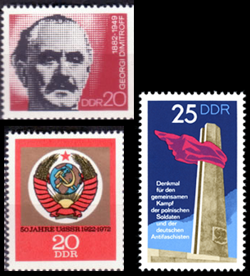 Briefmarken: DDR 1972, Lot aus Mi.Nr. 1784,1898,1813. Postfrisch
