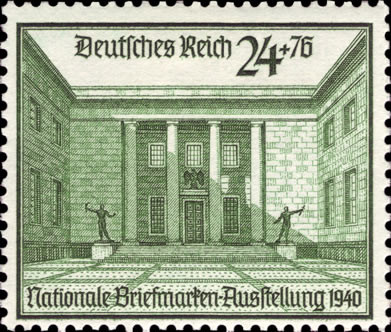 Briefmarken Deutsches Reich 1940, Mi.Nr. 743, Briefmarkenausstellung, Postfrisch