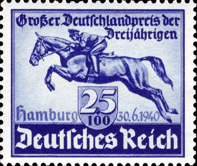 Briefmarken Deutsches Reich 1940, Mi.Nr.746, Das Blaue Band, Postfrisch