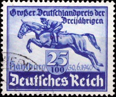 Briefmarken Deutsches Reich 1940, Mi.Nr.746, Das Blaue Band, Postfrisch