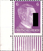 Briefmarken: Deutsches Reich 1941 Mi.Nr. 785 BE ul, Bogenecke unten links Freimarken, Postfrisch