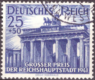 Briefmarken: Deutsches Reich 1941 Mi.Nr. 803, Der Große Preis Berlin, Gestempelt