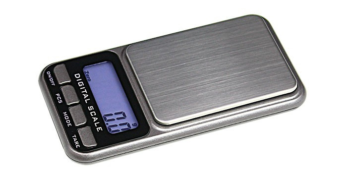LINDNER Digitale Taschen-Münzwaage (ohne Batterien), Präzision bis 0,01 g - max. 1000 g