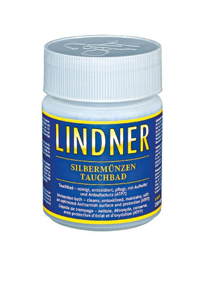 LINDNER Tauchbad für Silbermünzen, 250 ml