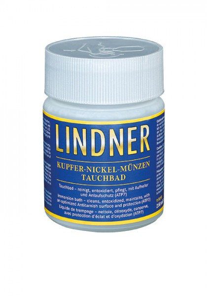 LINDNER Münz-Tauchbad Kupfer-Nickel, 250 ml