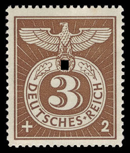 Briefmarken: Deutsches Reich 1943, Mi.Nr. 830, Sonderstempelmarke, Postfrisch