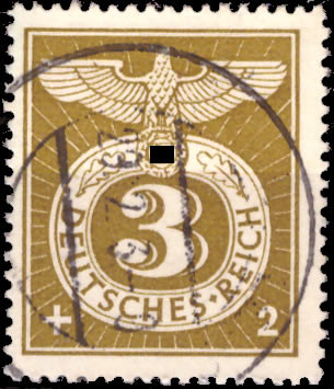 Briefmarken: Deutsches Reich 1943, Mi.Nr. 830, Sonderstempelmarke, Gestempelt