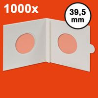 HARTBERGER Münzrähmchen 39,5 mm, selbstklebend, 1000er-Packung