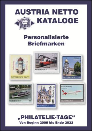 "Philatelie-Tage" Austria Netto Katalog (ANK), von Beginn 2005 bis Ende 2022