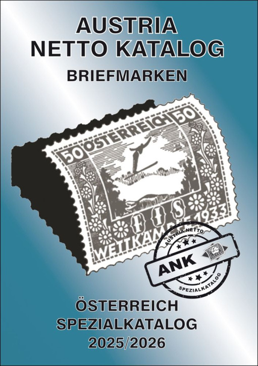 Austria Netto Katalog (ANK) Briefmarken Österreich-Spezialkatalog 2025/2026