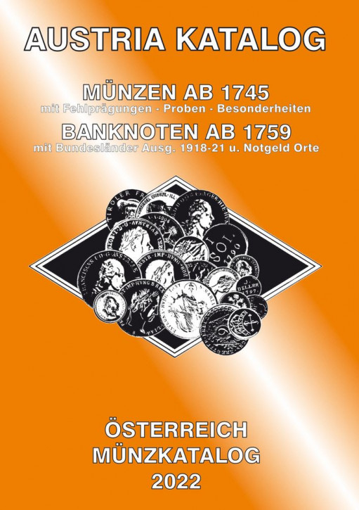 Austria Netto Katalog Münzen Österreich 2022