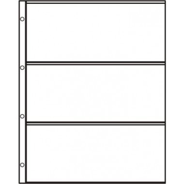 HARTBERGER SYSTEM-Seite mit 3 Streifen (226 x 97 mm), 5er-Packung (S-3)