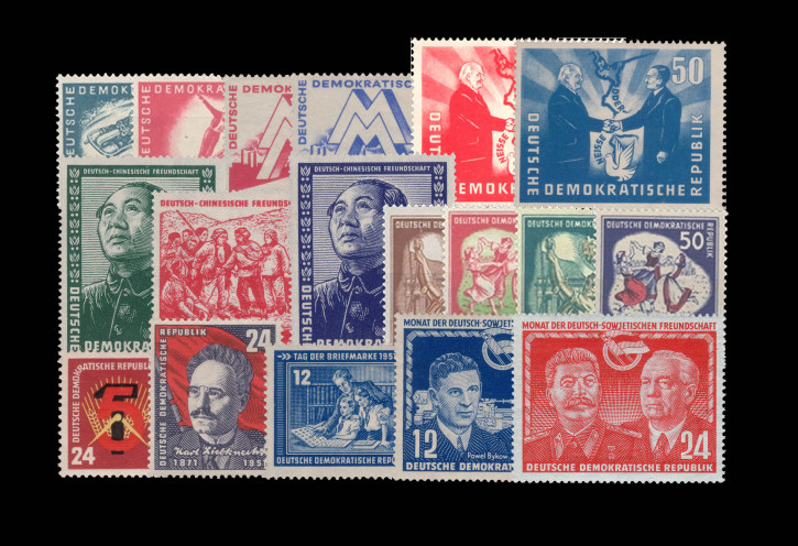 Briefmarken DDR Jahrgang 1951 Postfrisch