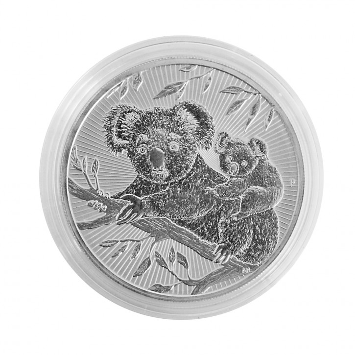 Lindner Münzkapseln Innen-Ø 41 mm, Außen-Ø 47 mm, Innenhöhe 5,5 mm, 10er-Packung, z.B. für 2 Oz Piedfort Koala / Niue Schildkröte (Silber)