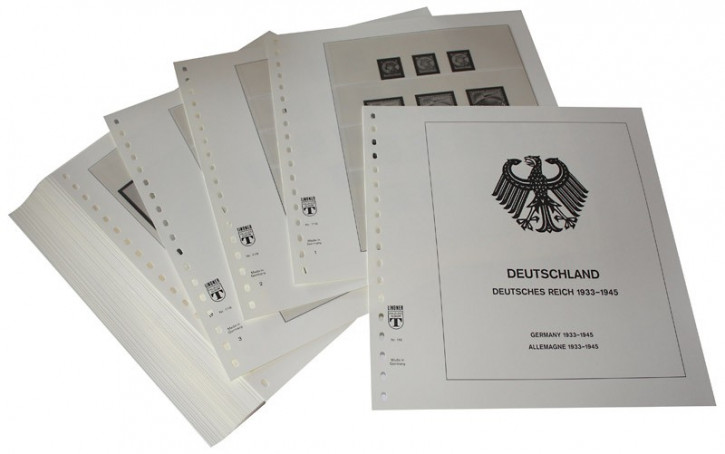 LINDNER Deutschland Deutsches Reich - Vordruckblätter Jahrgang 1933-1945