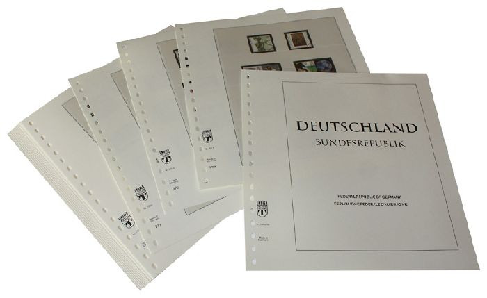 LINDNER Deutschland Komplettangebot Bundesrepublik Deutschland - Vordruckblätter Jahrgang 1949-2020