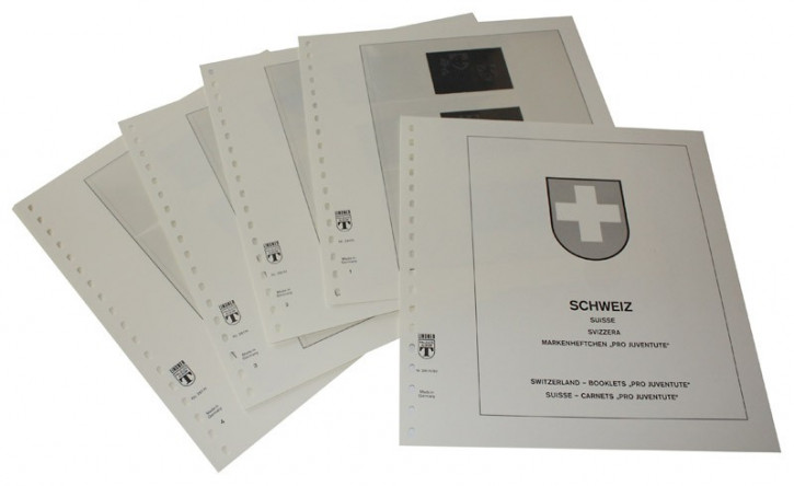 LINDNER Schweiz Markenheftchen "Pro Juventute" - Vordruckblätter Jahrgang 1980-2018