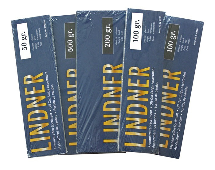 Lindner Klemmstreifen-Kiloware: 1.Wahl, 50 g, kristallklar