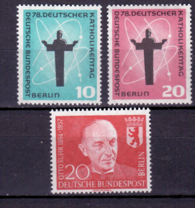 Briefmarken Berlin Jahrgang 1958 Postfrisch - komplett