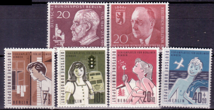 Briefmarken Berlin Jahrgang 1960 Postfrisch - komplett