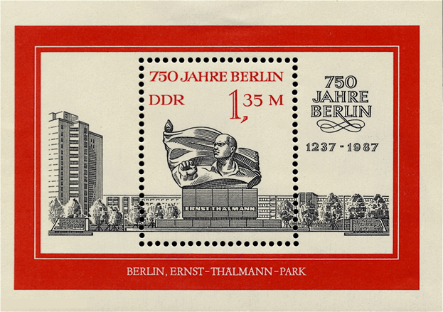 Briefmarken DDR 1987, Mi.Nr. Block 89, 750 Jahre Berlin (III). Postfrisch