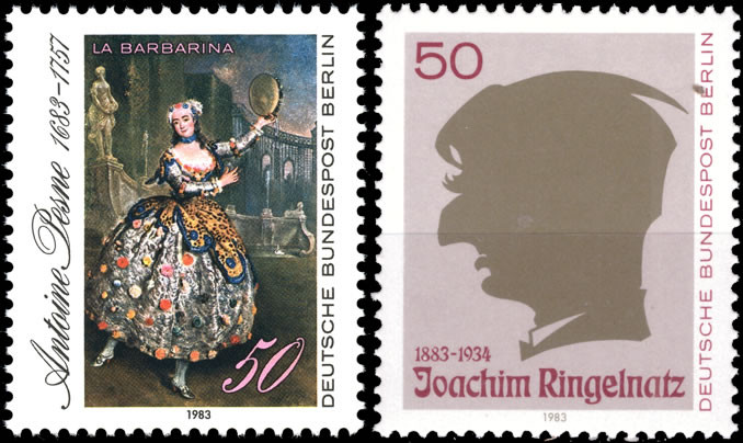 Briefmarken Berlin 1983, Lot aus Mi.Nr. 700-701, Postfrisch