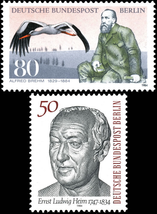 Briefmarken Berlin 1984, Lot aus Mi.Nr. 722-723, Postfrisch