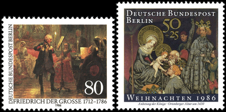 Briefmarken Berlin 1986: Lot aus Mi.Nr. 764, 769, Postfrisch