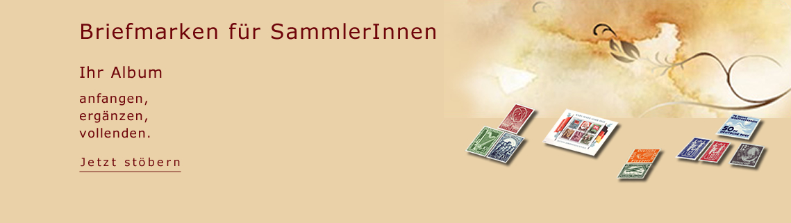 Briefmarken für SammlerInnen