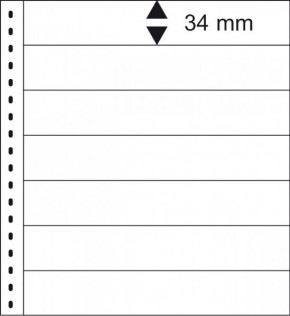Lindner Komplettangebot: Ringbinder-Set REGULAR (1124) Schwarz inkl. 2 Packungen Omnia-Blätter 015P weiß