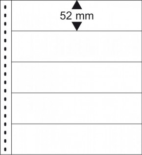 Lindner Komplettangebot: Ringbinder-Set REGULAR (1124) Hellbraun inkl. 2 Packungen Omnia-Blätter 013P weiß