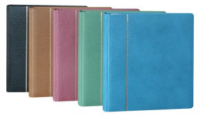 Lindner Ringbinder ELEGANT Leder in Weinrot