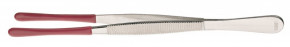 Lindner Münzpinzette, vernickelt, 120 mm, mit beschichteten Enden