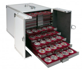 Lindner Boxen-Koffer Aluminium MB 10, 255 x 340 x 255 mm