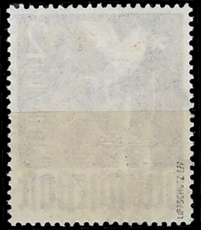 Briefmarken Berlin 1948, Mi.Nr. 18, Freimarkenserie II mit schwarzem Aufdruck, Gestempelt - BPP-Geprüft von Lippschütz