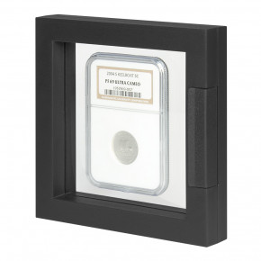 LINDNER Objektrahmen NIMBUS ECO 100, Rahmeninnenmaße 100 x 100 mm, schwarz