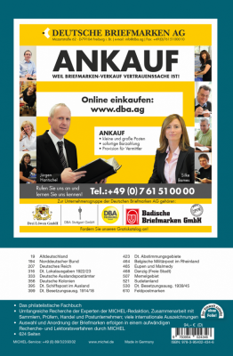 MICHEL Briefe-Katalog Deutschland 2022/2023 - Band 1 (1849 bis 1945)