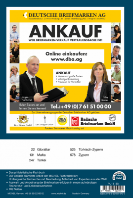MICHEL Mittelmeerländer-Katalog 2024/2025 (E 9)